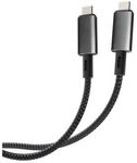 Vivanco 40 Gbit/s Stecker Rundkabel USB C auf USB C bis 240 W 0,5 m 64013...