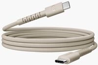 Fresh n Rebel Stecker Rundkabel USB C auf USB C bis 100 W 2 m FlexWave (Beige) 231895