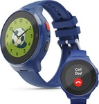 Hama 00178672, Hama Smartwatch Rund IP67 48 h 178672 Kinderuhr mit GPS (Blau)