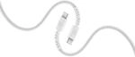 Cellular Line Stecker USB C auf USB C bis 60 W 1,5 m Flexi Braided Data Cable...