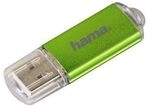 Hama 00104300, Hama USB Typ-A Stick 64 GB 104300 Laeta (Gr&uuml;n, Transparent)