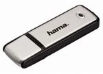 Hama USB Typ-A Stick 64 GB 108062 Fancy (Schwarz, Silber) 00108062