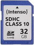 Intenso SDHC Speicherkarte 32 GB Klasse 10 3411480