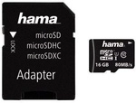 Hama MicroSDHC Speicherkarte 16 GB Klasse 10 124138 00124138
