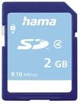 Hama SD Speicherkarte 2 GB 055377 00055377