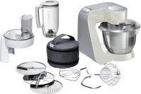 Bosch MUM58L20, Bosch 1000 W K&uuml;chenmaschine 3,9 l (Grau, Edelstahl, Wei&szlig;) MUM58L20