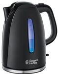 Russell Hobbs 1,7 l Wasserkocher 2400 W 22591-70 Textures Plus 22591-70 (Schwarz)