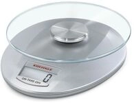 Soehnle Elektronische K&uuml;chenwaage bis 5 kg Genauigkeit 1 g 65856 Roma (Silber) 65856