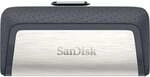 Sandisk USB Type-A / USB Type-C Stick 64 GB Ultra Dual Drive (Schwarz, Silber)