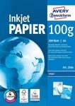 Avery Bright White Inkjet Papier A4 500 Sheets 2566