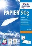 Avery Format Papier A4 90 g/m&sup2; 500 Sheets 2563