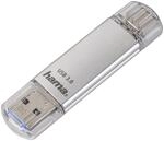 Hama USB Type-A / USB Type-C Stick 32 GB 124162 C-Laeta (Silber) 00124162