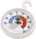 Hama 111309 K&uuml;hl-/Gefrierschrankthermometer rund (Wei&szlig;) 00111309
