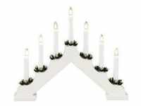 Konstsmide 7 Light Wooden Candlestick 2262-210EE