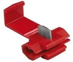 Hama Clamping Connector, red, 5 pieces 00045793