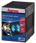 Hama DVD Slim Box 25, Black 00051182