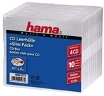 Hama CD Slim Pack 4, pack 10 00051273