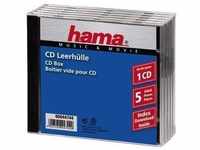 Hama CD Jewel Case Standard, Pack 5 00044744