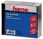 Hama CD Jewel Case Standard, Pack 5 00044744