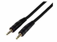 Hama Jack Cable Plug - Plug, 3.5 mm, Stereo, 1.5 m 00089288