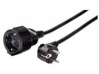 Hama "Profi " Extension Cable with Earth Contact, 2 m, black 00047868