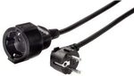 Hama "Profi " Extension Cable with Earth Contact, 2 m, black 00047868