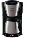 15 Tassen Thermo Filterkaffeemaschine 1,32 l HD7548/20 (Schwarz, Metallisch) 