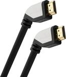 OEHLBACH 18 Gbit/s Stecker Abgewinkelt HDMI auf 2 x HDMI Type A (Standard) 2,2 m