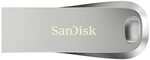 Sandisk USB Typ-A Stick 128 GB Ultra Luxe (Silber) SDCZ74-128G-G46