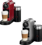 Krups XN761510, Krups Nespresso Kapselmaschine 19 bar 1,0 l XN7615 CitiZ&Milk (Rot)