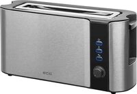 ECG Toaster 1000 W 2 Scheibe(n) 6 Stufen ST10630SS (Schwarz, Silber) ST 10630 SS