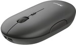 Trust 1600 DPI B&uuml;ro Maus Optisch Puck (Schwarz) 24059