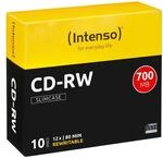 Intenso CD-RW 700MB / 80min, 12x 2801622