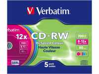 Verbatim CD-RW Colour 12x 43167