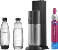 SodaStream 1016812411, SodaStream Wassersprudler Duo (Schwarz, Edelstahl)
