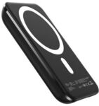 XLayer 5000 mAh Powerbank USB Typ-C Kabelloses Laden Magfix Pro (Schwarz) 219084