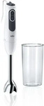 Braun 0X22111190, Braun Stabmixer 750 W 11 Stufen MQ3100WH MultiQuick 3 (Grau, Wei&szlig;)