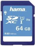 Hama SDXC Speicherkarte 64 GB Class 1 (U1) Klasse 10 213110 00213110