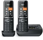 Gigaset Analoges/DECT-Telefon Comfort 550A Duo (Schwarz) L36852-H3021-B1