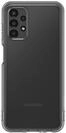 Cover f&uuml;r Samsung Galaxy A13 Soft Clear (Schwarz) EF-QA135TBEGWW