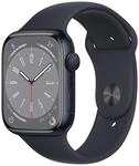Apple Digital 45 mm Smartwatch Rechteckig IP6X 18 h Watch Series 8 (Schwarz)
