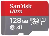 Sandisk MicroSDXC Speicherkarte 128 GB Class 1 (U1) Klasse 10 Ultra A1 215422