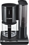 Bosch TKA8013, Bosch 15 Tassen Filterkaffeemaschine 1,2 l TKA8013 Styline (Schwarz)