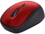 Trust 1600 DPI B&uuml;ro Maus Optisch Yvi+ (Schwarz, Rot) 24550
