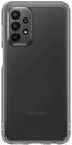 Cover f&uuml;r Samsung Galaxy A23 Soft Clear (Schwarz) EF-QA235TBEGWW