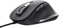 Trust 5000 DPI B&uuml;ro Maus Optisch Fyda (Schwarz) 24728