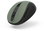 Hama 1600 DPI B&uuml;ro Maus Optisch 173030 MW-400 V2 (Schwarz, Gr&uuml;n) 00173030