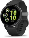 Garmin 42 mm Smartwatch Rund 264 h Vivoactive 5 (Schwarz) 010-02862-10