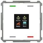 MDT Taster KNX Smart 63 4fach Farbdisplay Temperatu