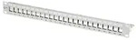 METZ Modultr&auml;ger Keystone 19 Zoll 1HE 24Port grau